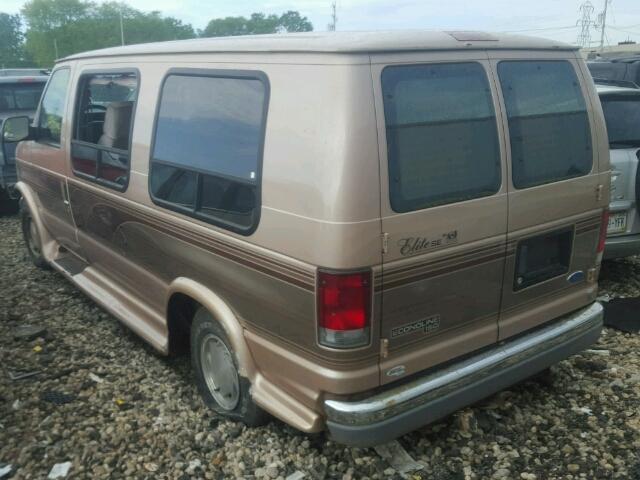 1FDEE14L4VHB96496 - 1997 FORD ECONOLINE TAN photo 3