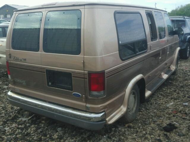 1FDEE14L4VHB96496 - 1997 FORD ECONOLINE TAN photo 4