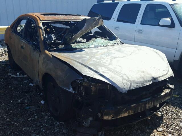 2G1WD58C269416357 - 2006 CHEVROLET IMPALA SUP 烧焦的 照片 1