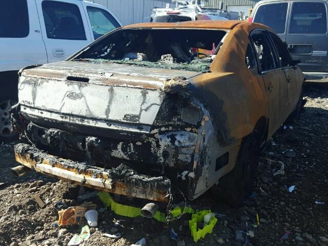 2G1WD58C269416357 - 2006 CHEVROLET IMPALA SUP 烧焦的 照片 4