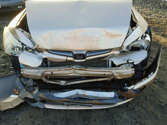 1HGCM56374A129824 - 2004 HONDA ACCORD LX GOLD photo 9