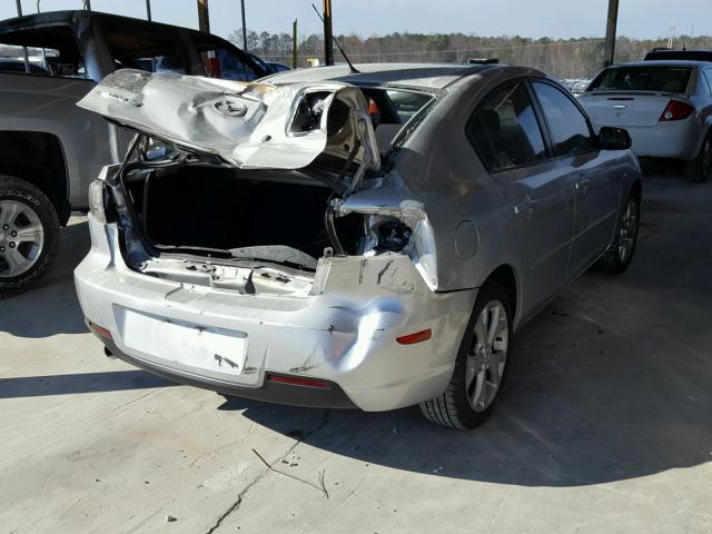 JM1BK32FX81162231 - 2008 MAZDA 3 I SILVER photo 4