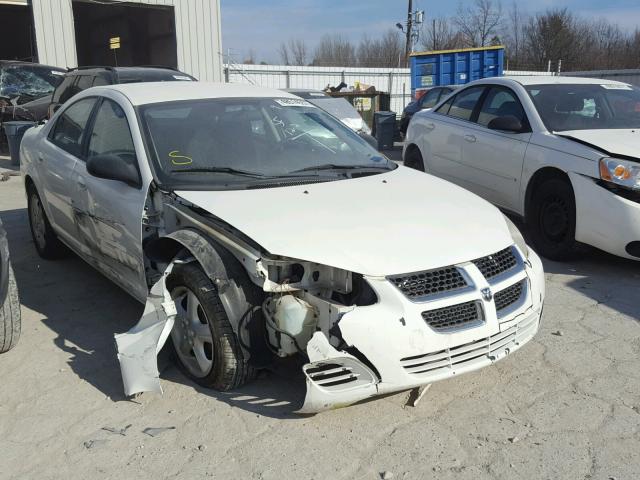 1B3EL46X85N508334 - 2005 DODGE STRATUS SX WHITE photo 1