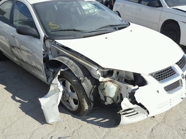 1B3EL46X85N508334 - 2005 DODGE STRATUS SX WHITE photo 9