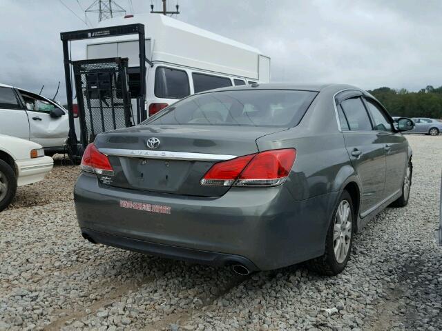 4T1BK3DB5CU466404 - 2012 TOYOTA AVALON BAS GRAY photo 4