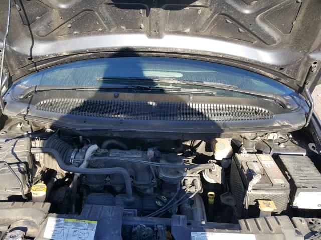 2D4GP44L47R211369 - 2007 DODGE GRAND CARA BLUE photo 7