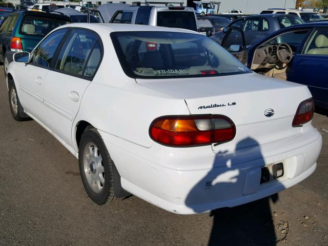 1G1NE52M6X6168973 - 1999 CHEVROLET MALIBU LS თეთრი ფოტო 3