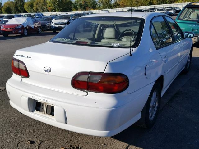 1G1NE52M6X6168973 - 1999 CHEVROLET MALIBU LS თეთრი ფოტო 4