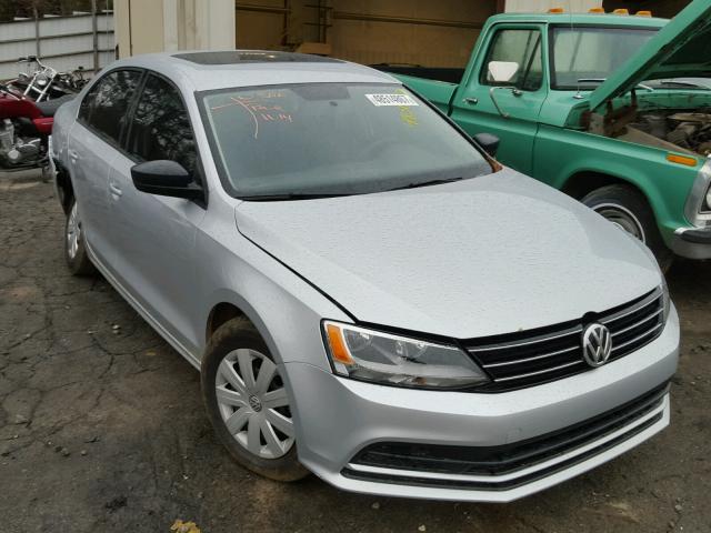 3VW267AJ2GM314812 - 2016 VOLKSWAGEN JETTA S 银色 照片 1