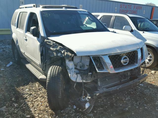 5N1AR18B88C659830 - 2008 NISSAN PATHFINDER WHITE photo 1