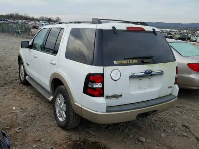 1FMEU64E56UB64473 - 2006 FORD EXPLORER E WHITE photo 3