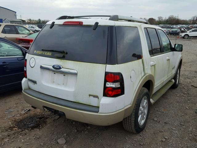 1FMEU64E56UB64473 - 2006 FORD EXPLORER E WHITE photo 4