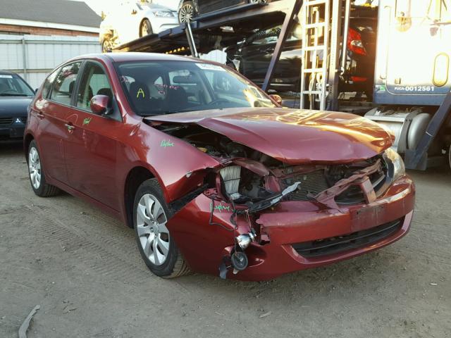 JF1GH6A69BG803919 - 2011 SUBARU IMPREZA 2. RED photo 1