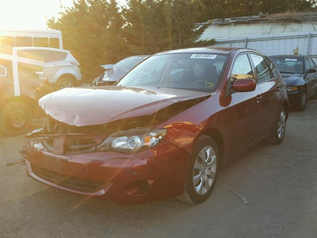 JF1GH6A69BG803919 - 2011 SUBARU IMPREZA 2. RED photo 2