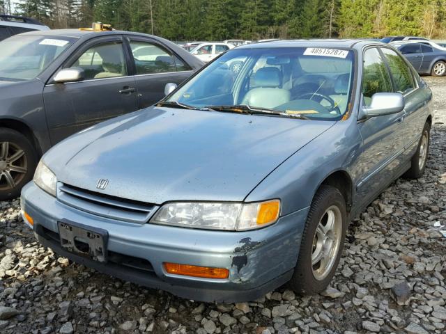 1HGCD5563RA119052 - 1994 HONDA ACCORD EX BLUE photo 2