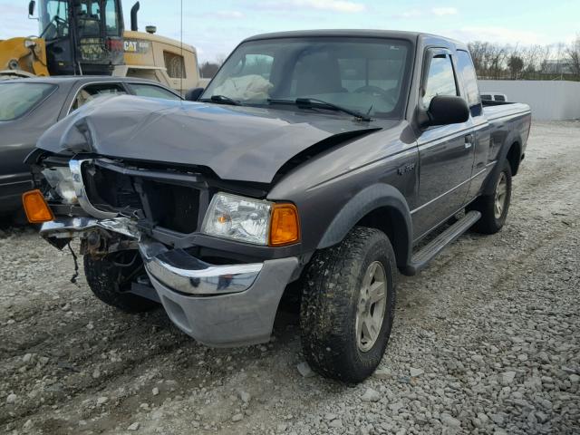 1FTZR45E35PA49734 - 2005 FORD RANGER SUP GRAY photo 2