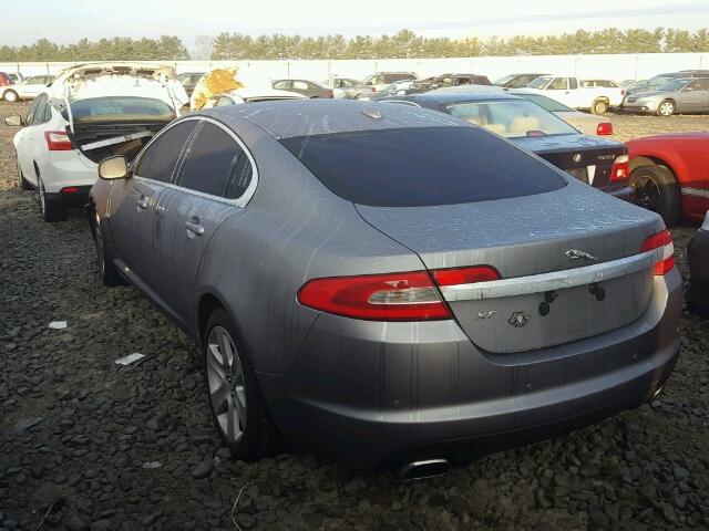 SAJWA05B29HR37207 - 2009 JAGUAR XF LUXURY GRAY photo 3