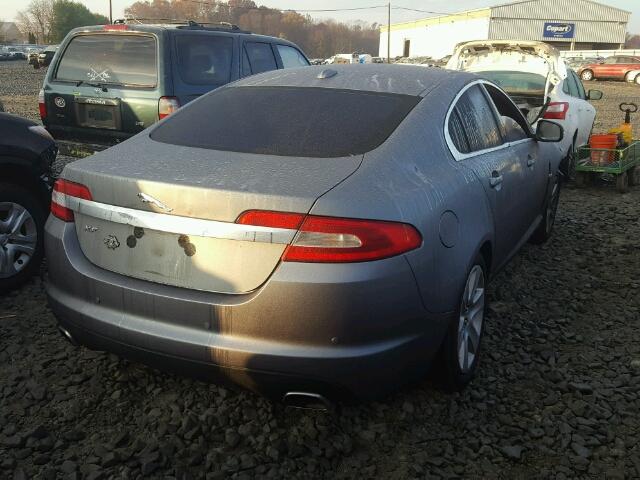 SAJWA05B29HR37207 - 2009 JAGUAR XF LUXURY GRAY photo 4