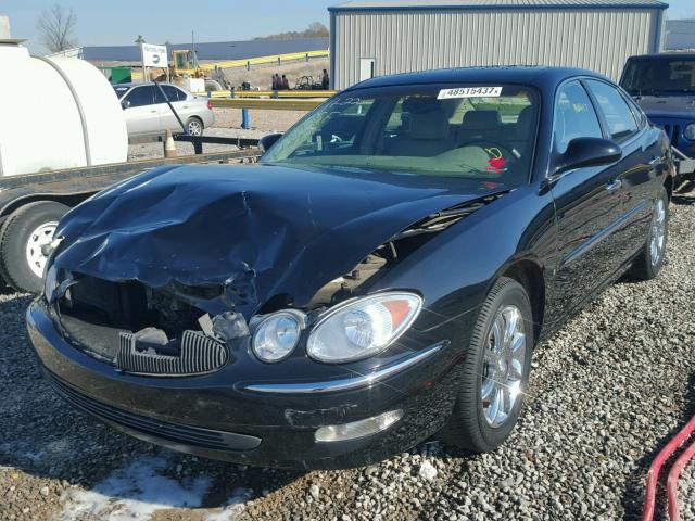 2G4WD582X71219334 - 2007 BUICK LACROSSE C BLACK photo 2