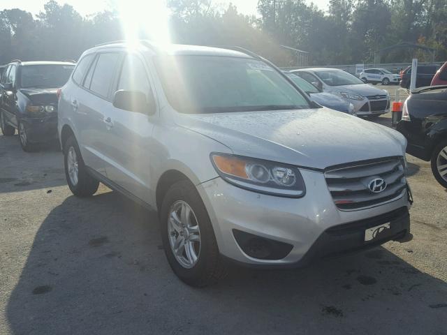 5XYZGDAB9CG164436 - 2012 HYUNDAI SANTA FE G SILVER photo 1