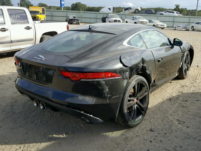 SAJWA6AT7G8K35222 - 2016 JAGUAR F-TYPE BLACK photo 4