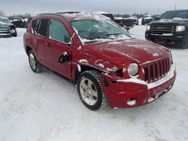 1J8FT470X8D736987 - 2008 JEEP COMPASS SP RED photo 1