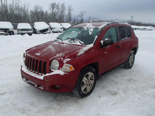 1J8FT470X8D736987 - 2008 JEEP COMPASS SP RED photo 2