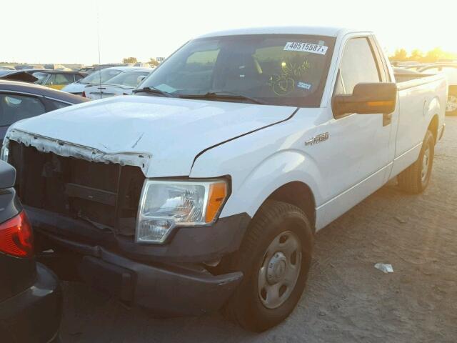 1FTRF12W59KB02909 - 2009 FORD F150 WHITE photo 2