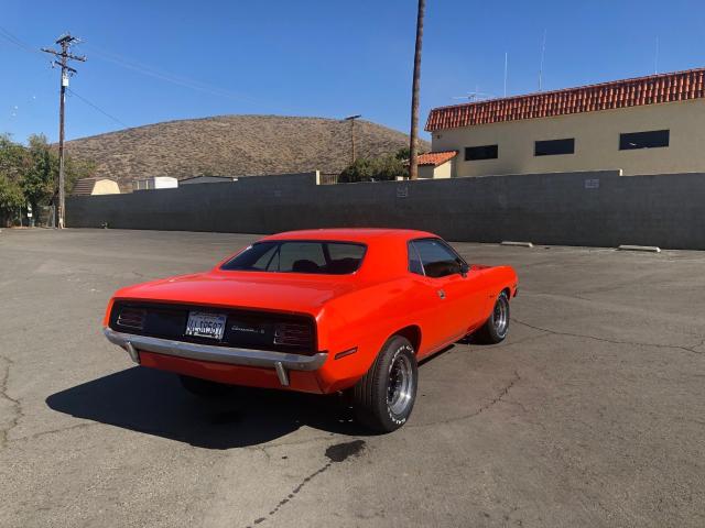 BH23G0E122225 - 1970 PLYMOUTH BARRACUDA ORANGE photo 4