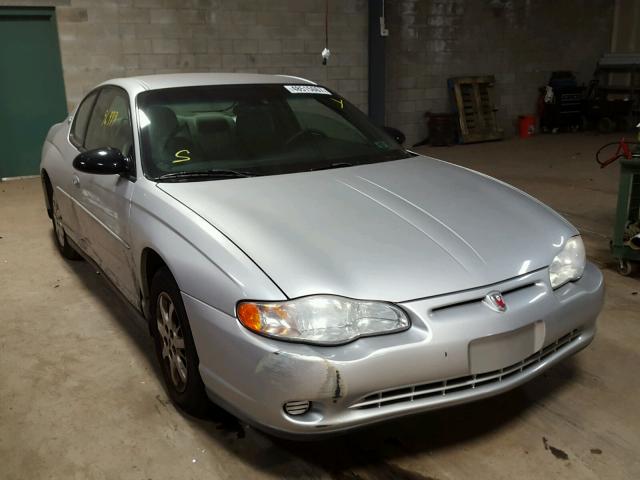 2G1WW12E719312419 - 2001 CHEVROLET MONTE CARL 银色 照片 1