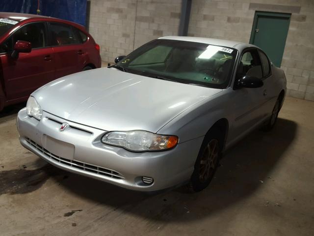 2G1WW12E719312419 - 2001 CHEVROLET MONTE CARL 银色 照片 2
