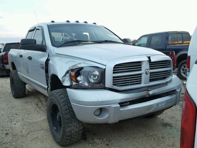 3D7MX38A87G848294 - 2007 DODGE RAM 3500 S SILVER photo 1