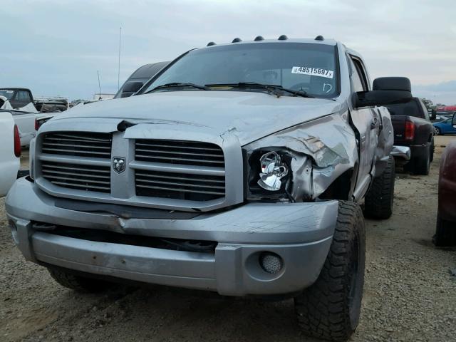 3D7MX38A87G848294 - 2007 DODGE RAM 3500 S SILVER photo 2