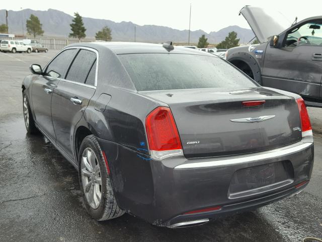 2C3CCAKG1GH208418 - 2016 CHRYSLER 300C CHARCOAL photo 3