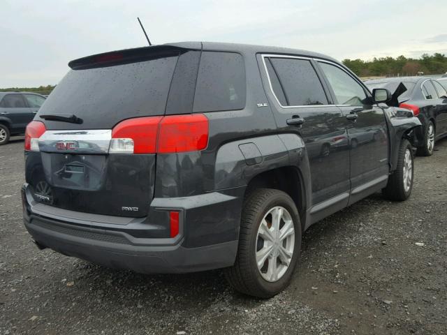 2GKFLSEK3H6347921 - 2017 GMC TERRAIN SL GRAY photo 4