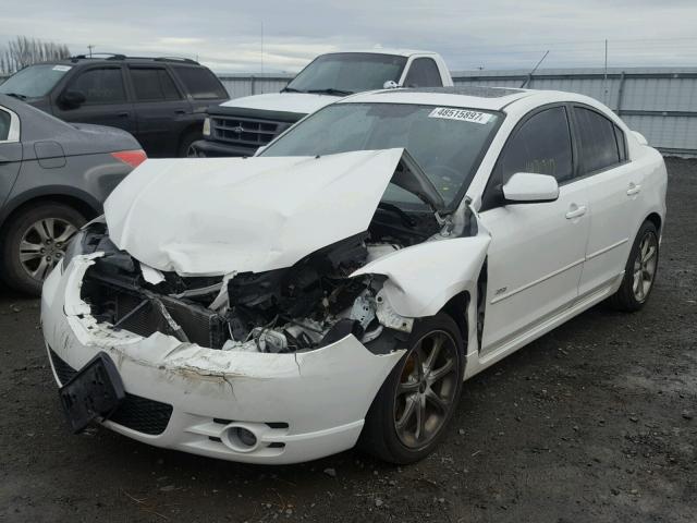 JM1BK323761402029 - 2006 MAZDA 3 S WHITE photo 2