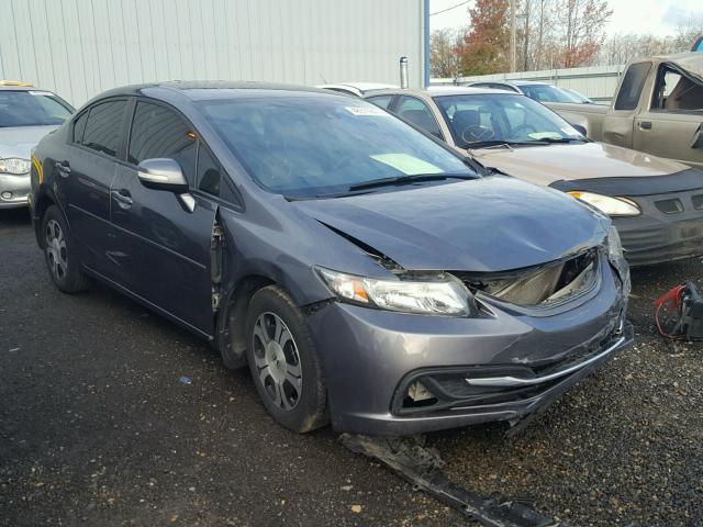 19XFB4F36DE000627 - 2013 HONDA CIVIC HYBR CHARCOAL photo 1