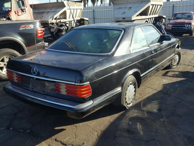 WDBCA45D7HA285362 - 1987 MERCEDES-BENZ 560 SEC BLACK photo 4