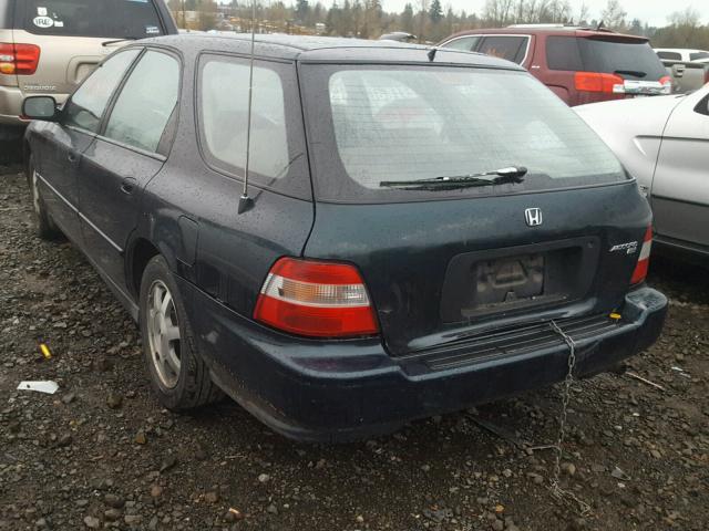 1HGCE189XSA014316 - 1995 HONDA ACCORD EX GREEN photo 3