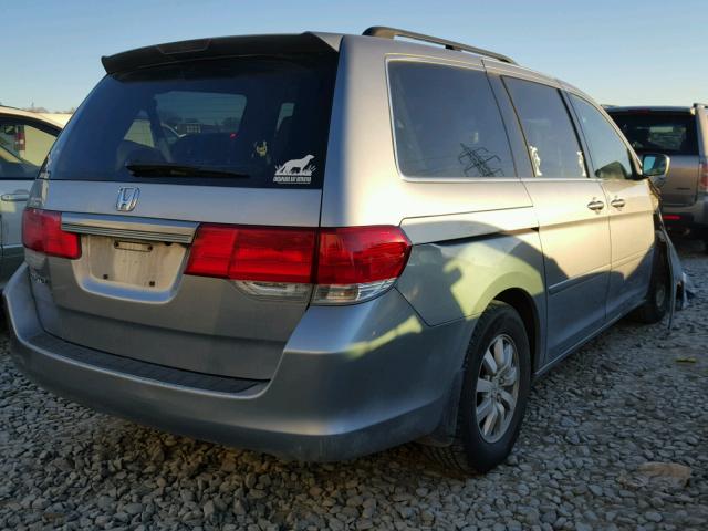 5FNRL3H65AB011751 - 2010 HONDA ODYSSEY EX SILVER photo 4