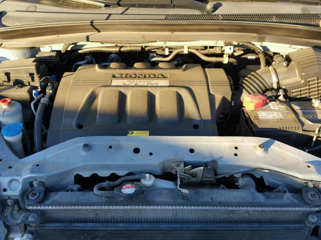 5FNRL3H65AB011751 - 2010 HONDA ODYSSEY EX SILVER photo 7