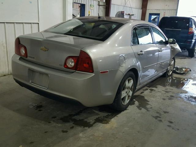 1G1ZG57B78F161230 - 2008 CHEVROLET MALIBU LS ვერცხლისფერი ფოტო 4
