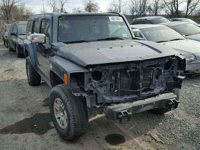 5GTDN136X68266847 - 2006 HUMMER H3 GRAY photo 1