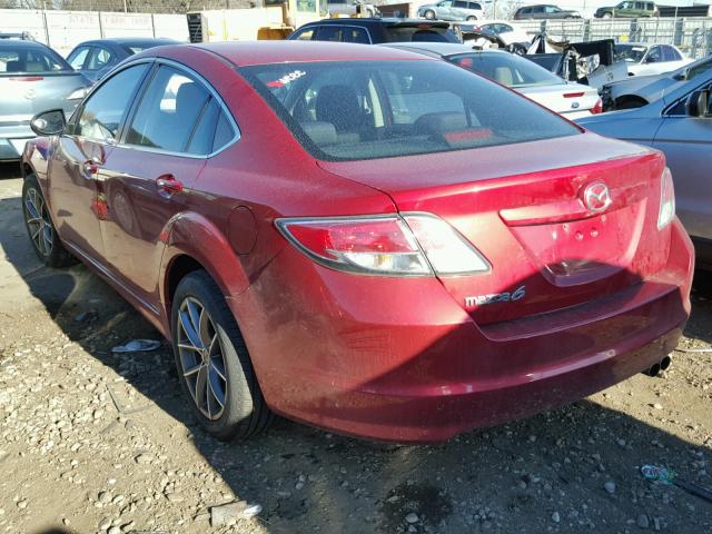 1YVHZ8DH4C5M43857 - 2012 MAZDA 6 I RED photo 3