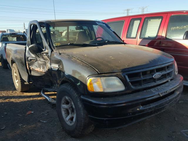 1FTDF1724VKD69114 - 1997 FORD F150 BLACK photo 1