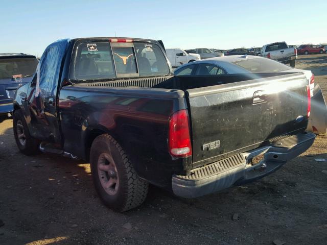 1FTDF1724VKD69114 - 1997 FORD F150 BLACK photo 3