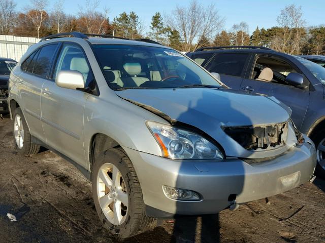 2T2HA31U25C049941 - 2005 LEXUS RX 330 SILVER photo 1