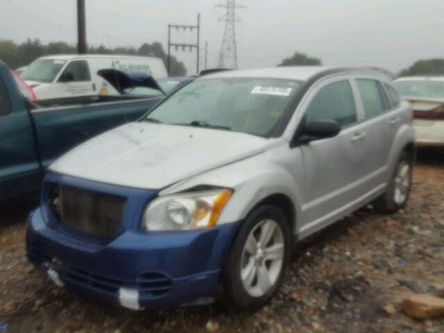 1B3CB3HA9BD107745 - 2011 DODGE CALIBER MA SILVER photo 2