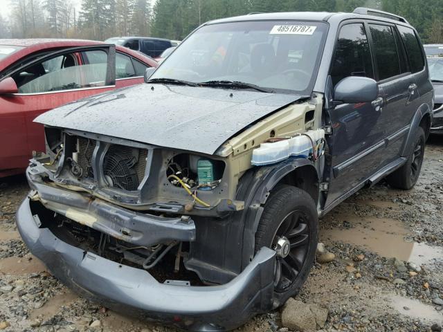 JS3TX92V364104202 - 2006 SUZUKI XL7 GRAY photo 2