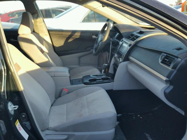 4T1BF1FK8CU070182 - 2012 TOYOTA CAMRY BASE BLACK photo 5